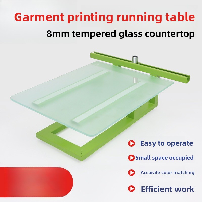 Silk Screen Printing - Manual Press Treadmill Clothing Silk Press