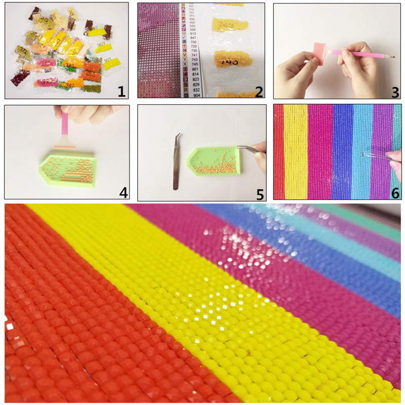 5D DIY Diamond Embroidery City - Art And Craft New York ulasan dan harga