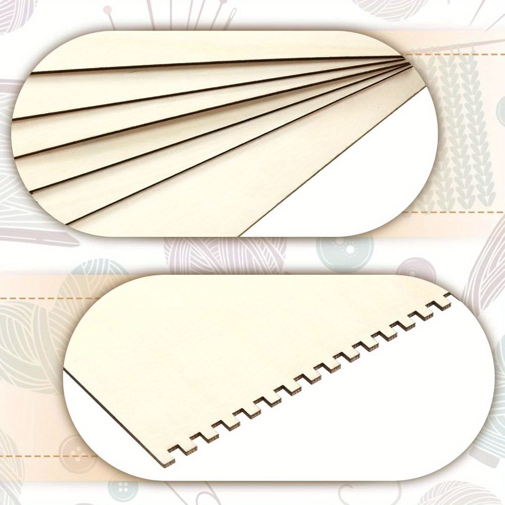 6 Pcs Beginners Wooden Weaving - Art Craft Education ulasan dan harga