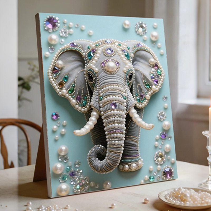 DIY Pearl Diamond Art Kit Hand - Art Craft Zebra ulasan dan harga
