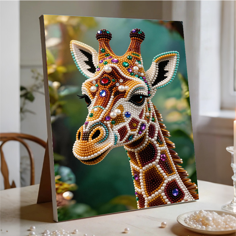 DIY Pearl Diamond Art Kit Hand - Art Craft Zebra ulasan dan harga