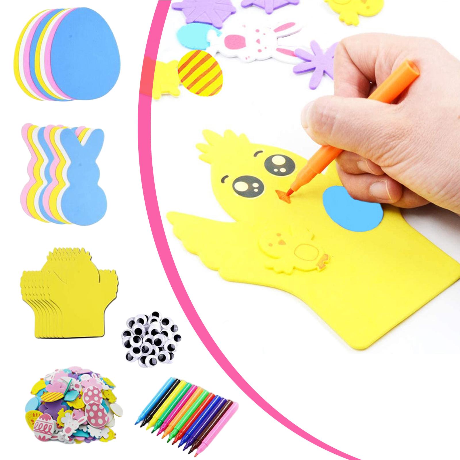 Easter Foam Stickers Set Multi - Art Craft Holiday ulasan dan harga