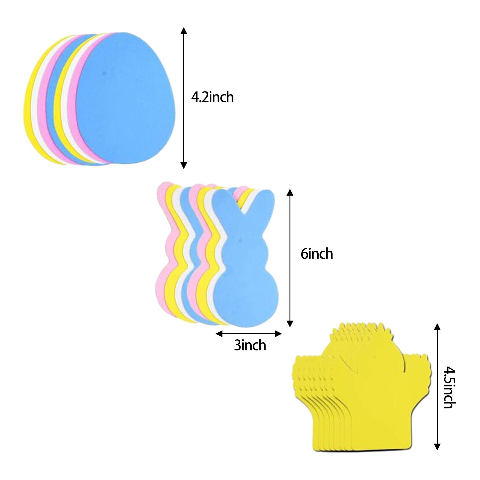 Easter Foam Stickers Set Multi - Art Craft Holiday ulasan dan harga
