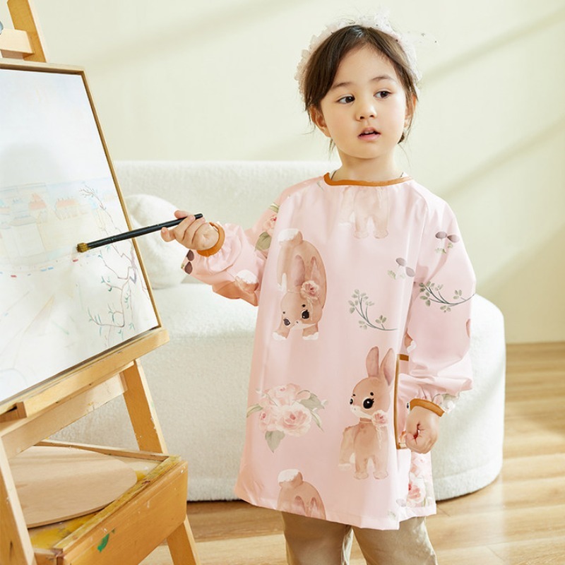 Children Waterproof Art Cover  - Art Craft Preschool ulasan dan harga