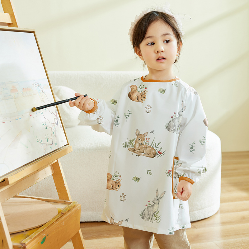 Children Waterproof Art Cover  - Art Craft Preschool ulasan dan harga