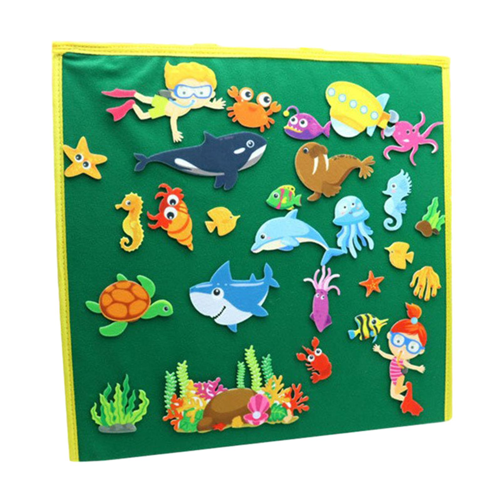 Felt Stories Activities Kits P - Art Craft Preschool ulasan dan harga