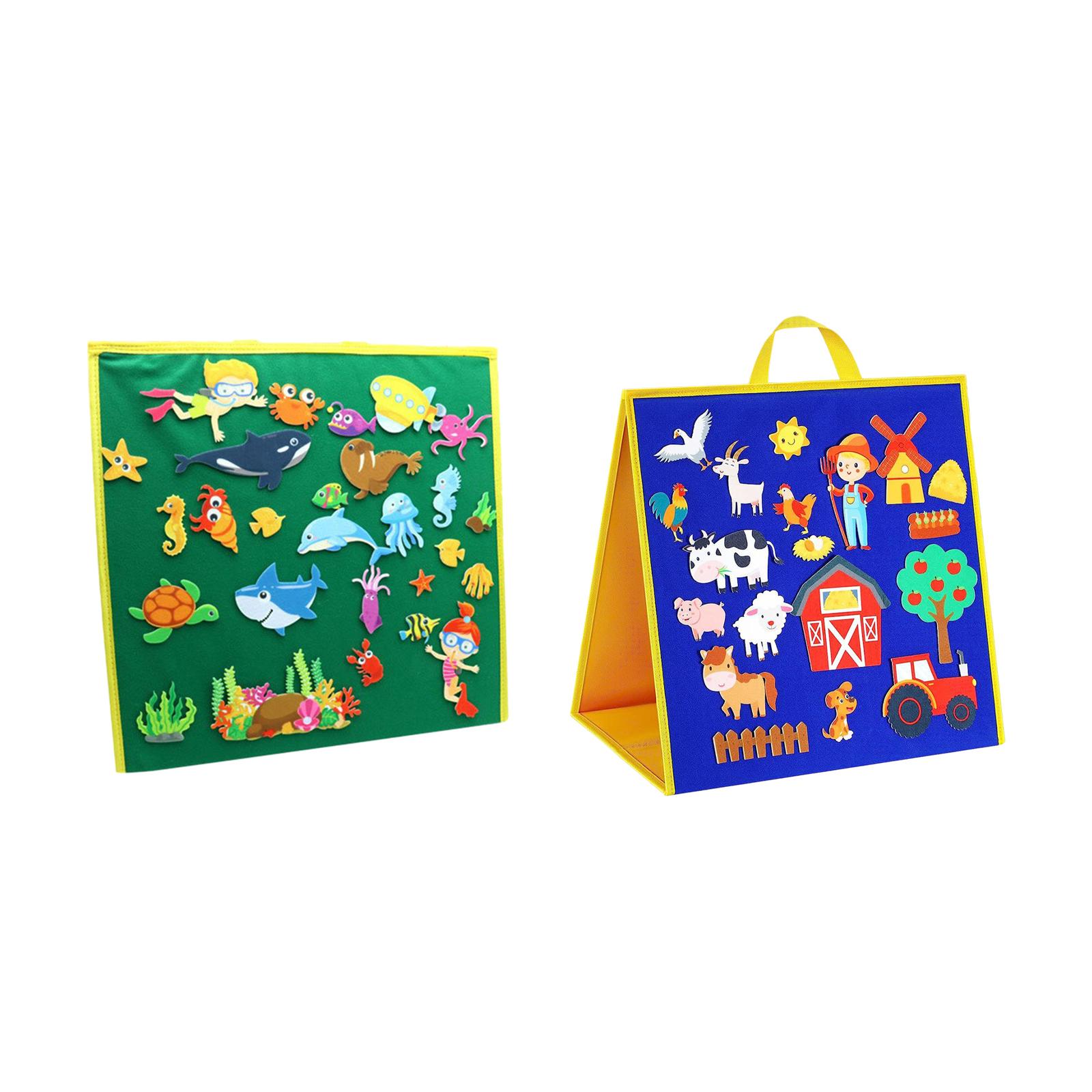 Felt Stories Activities Kits P - Art Craft Preschool ulasan dan harga