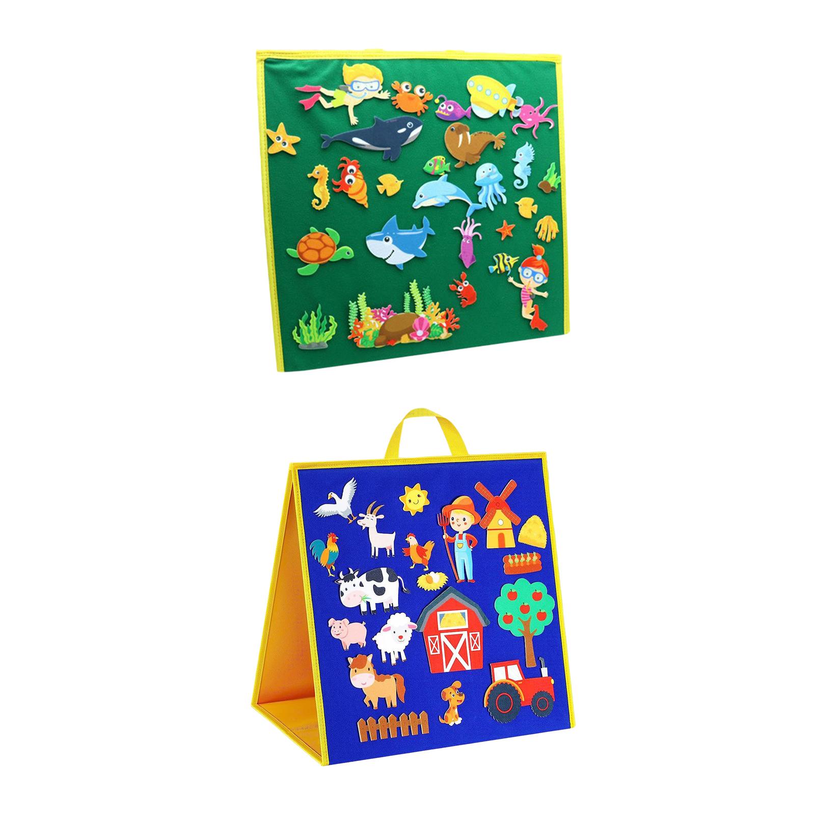 Felt Stories Activities Kits P - Art Craft Preschool ulasan dan harga