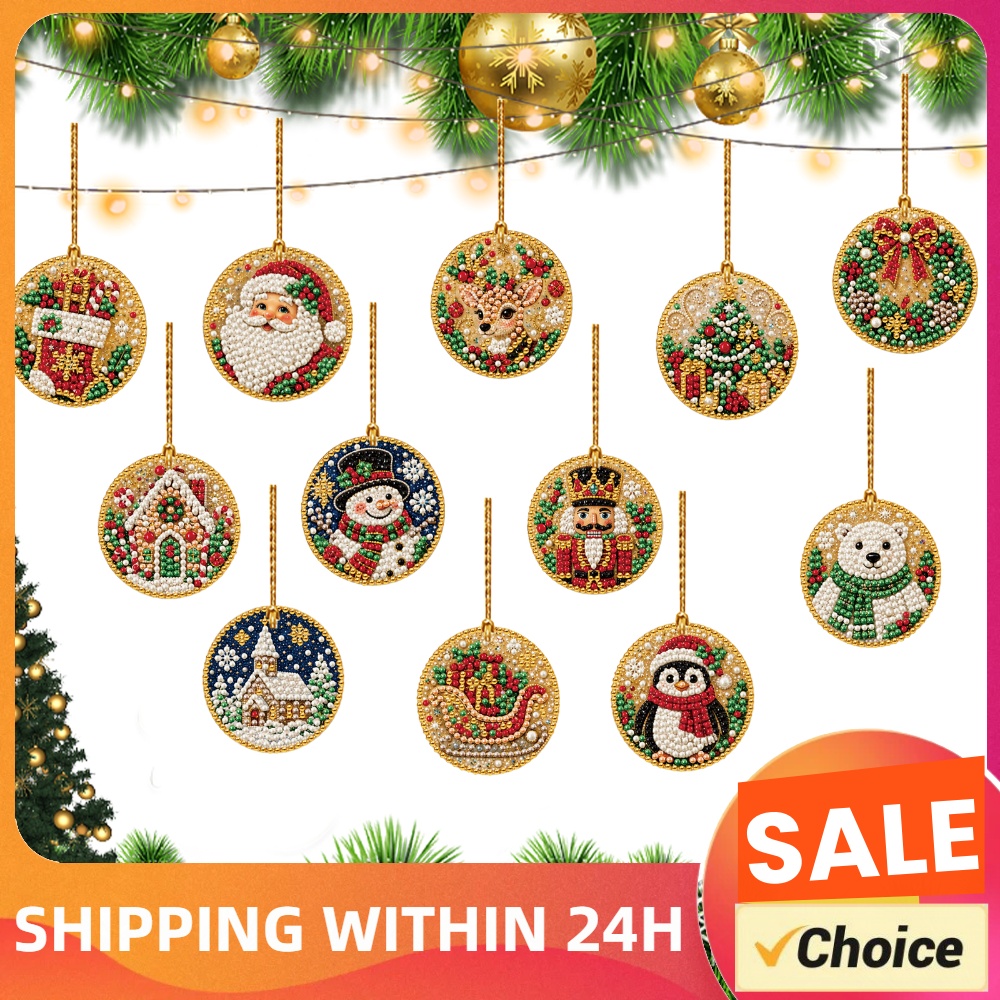 Acrylic Diamond Art Christmas  - Art Craft For Christmas ulasan dan harga