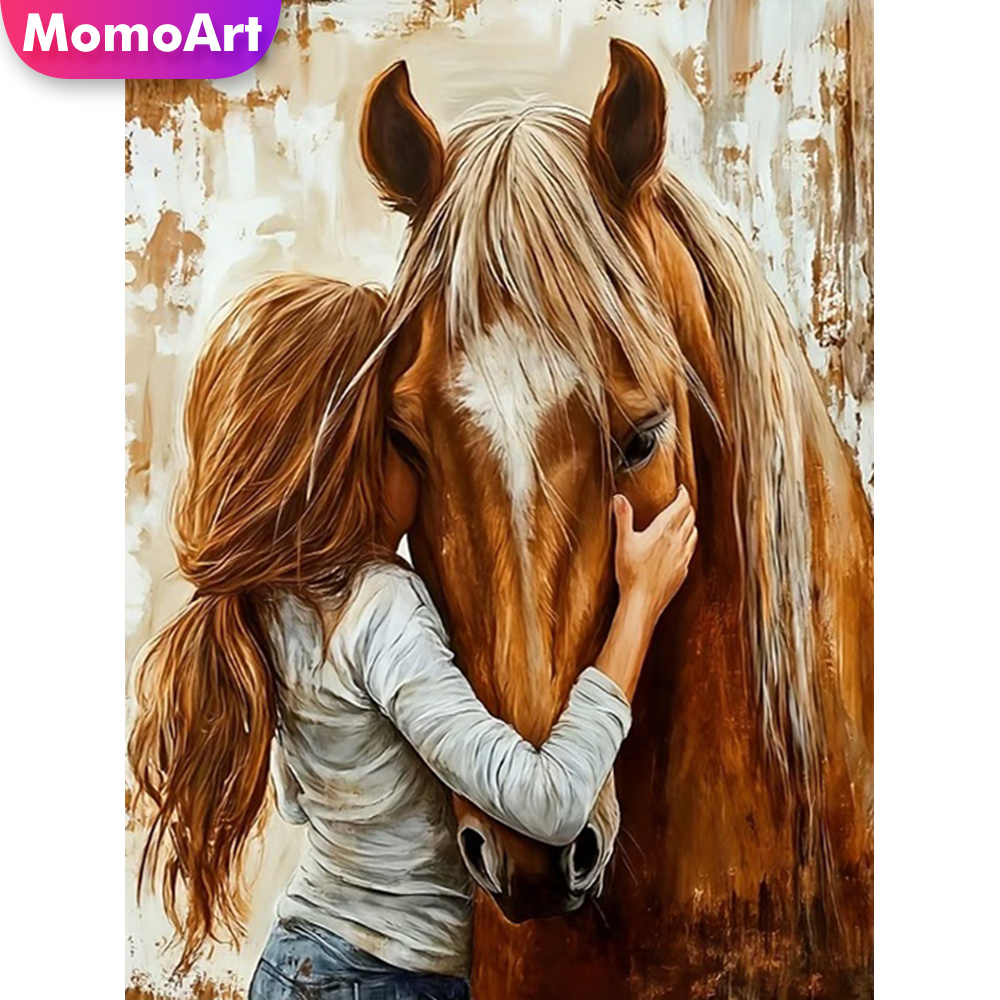 Momoart New Arrival Diamond Mo - Art Craft Horse ulasan dan harga
