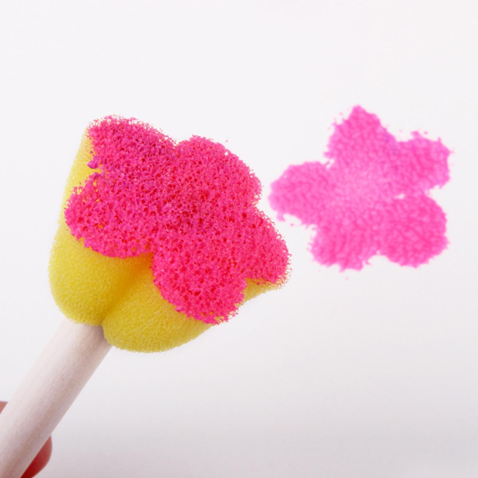 5PCS Reusable Kids Paint Spong - Art Craft Preschool ulasan dan harga