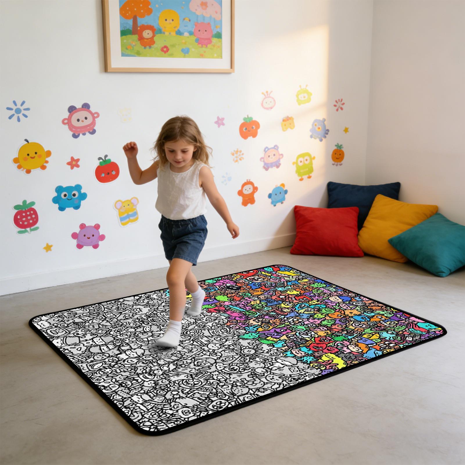 Coloring Blanket DIY Washable  - Art Craft Preschool ulasan dan harga