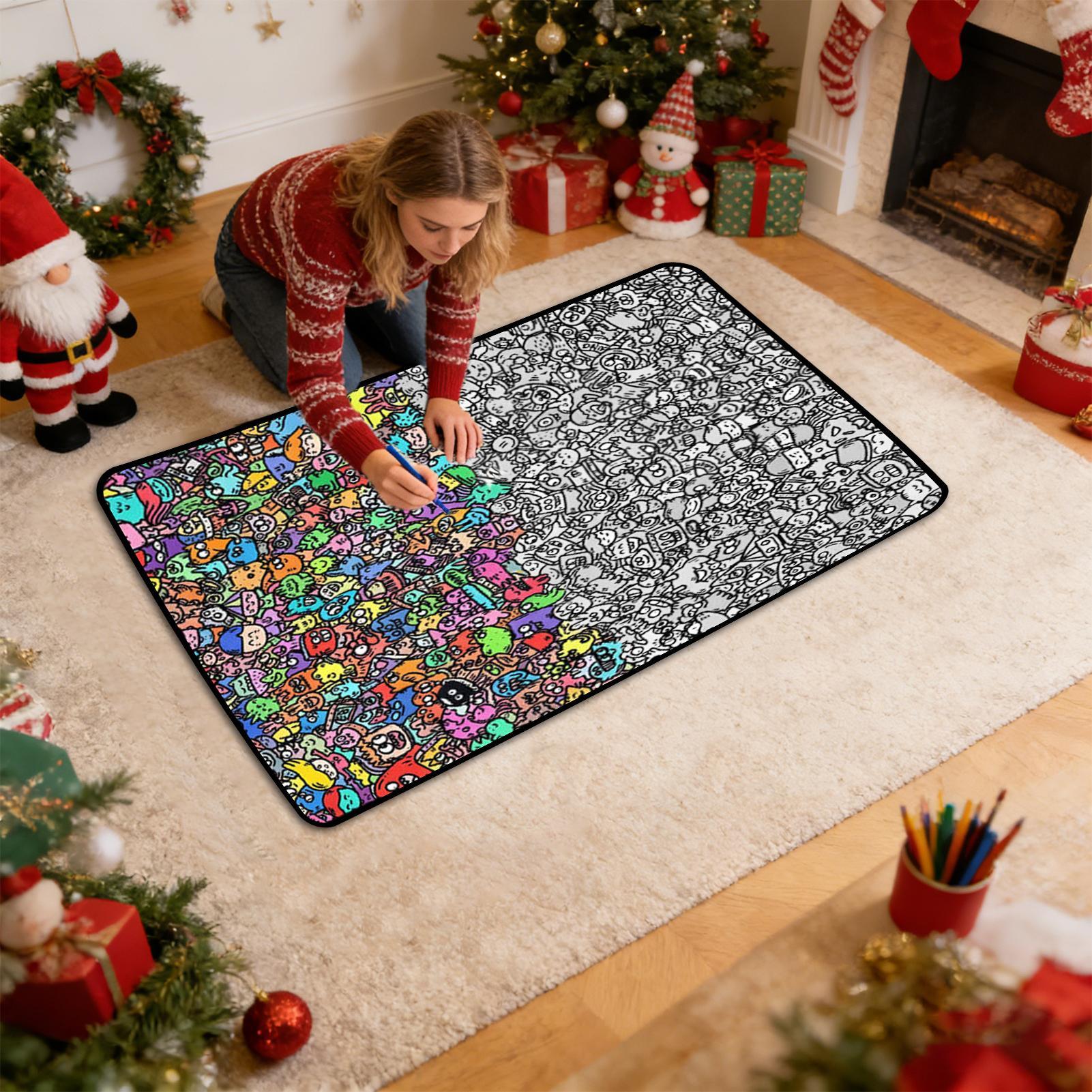Coloring Blanket DIY Washable  - Art Craft Preschool ulasan dan harga