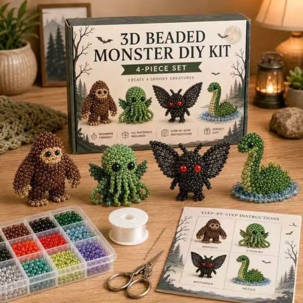 Handmade DIY Animal Bead Embro - Art Craft Education ulasan dan harga