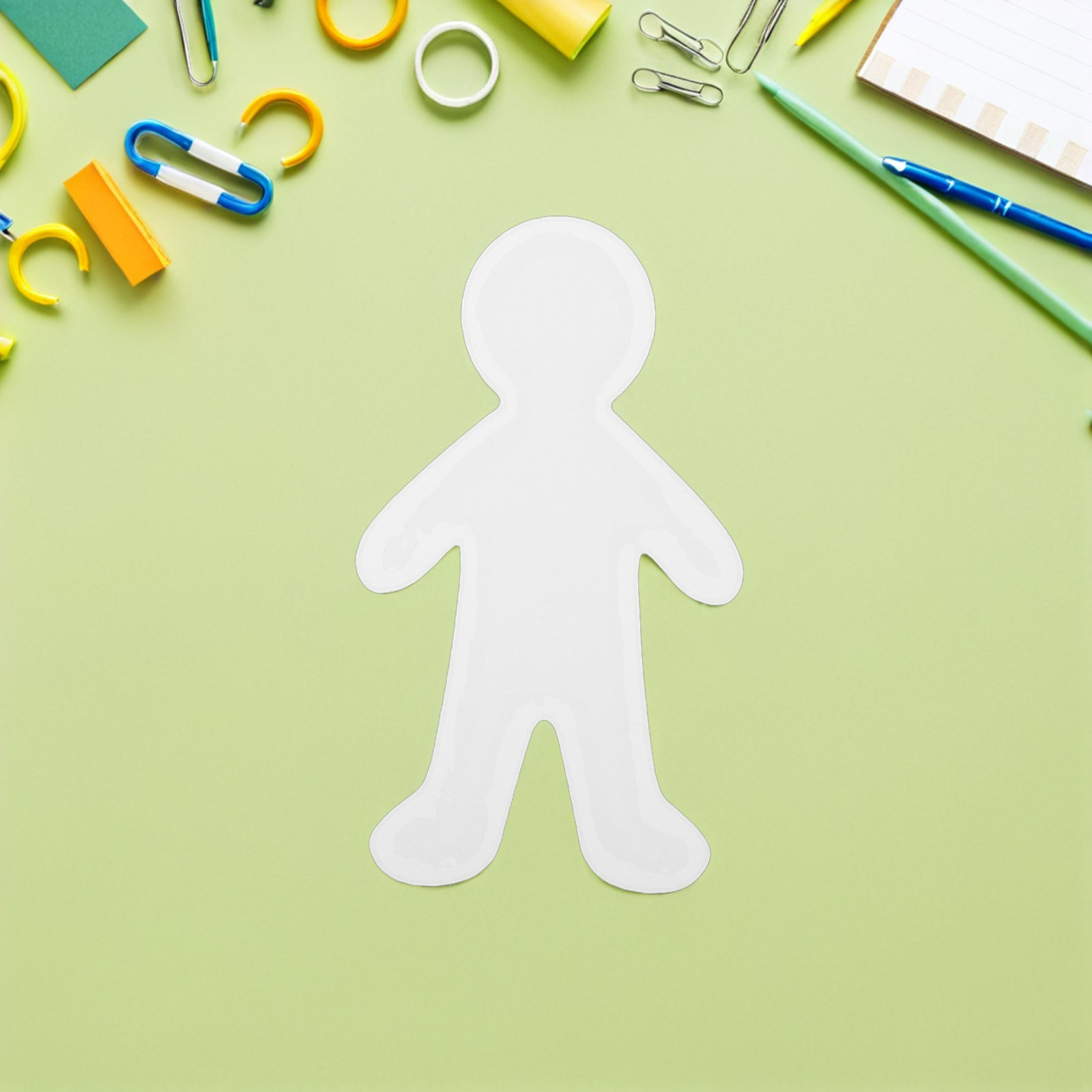 Blank Cutouts Unpainted Paper  - Art Craft Preschool ulasan dan harga