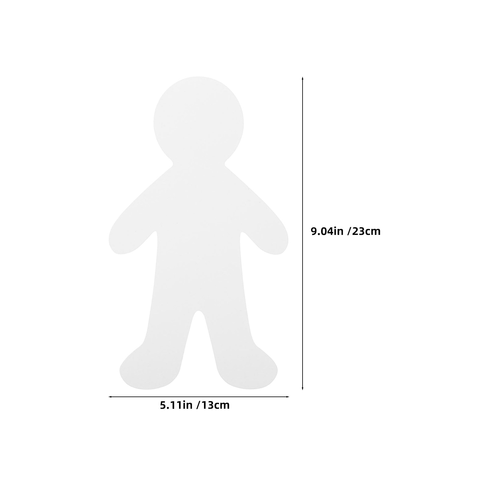 Blank Cutouts Unpainted Paper  - Art Craft Preschool ulasan dan harga