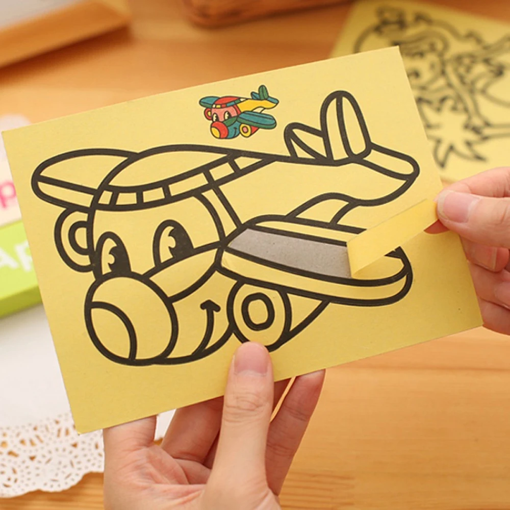 Childrens DIY Sand Art Kit Car - Art Craft Preschool ulasan dan harga