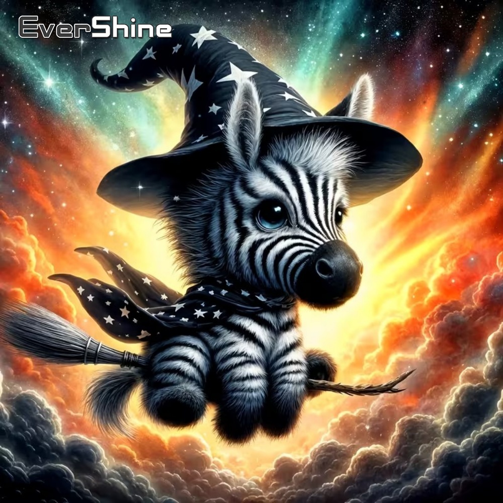EverShine 5D DIY Diamond Embro - Art Craft Zebra ulasan dan harga
