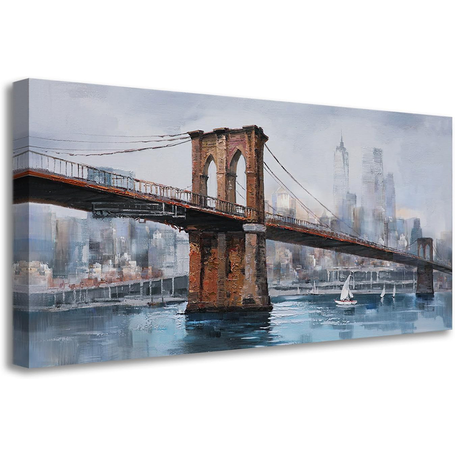 Brooklyn Bridge Wall Art diamo - Art And Craft New York ulasan dan harga