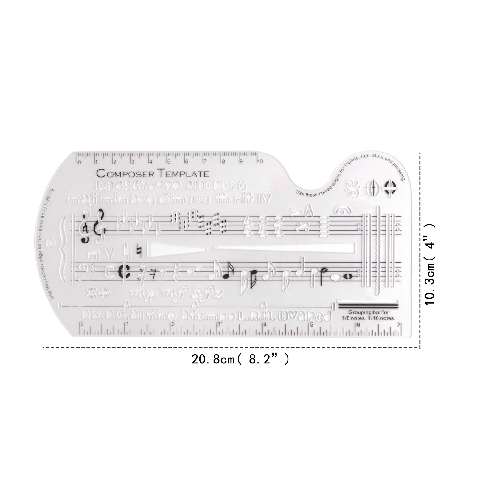 Composer Template Sheet Music  - Silk Screen Printing ulasan dan harga
