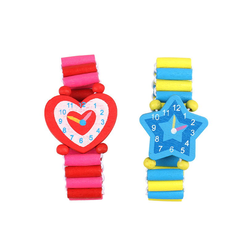 3pcs/lot Wooden Wristwatches N - Art Craft Education ulasan dan harga