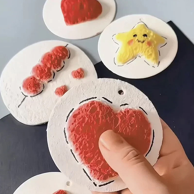 3D Magic Puffy Foam Texture Pa - Art Craft Education ulasan dan harga