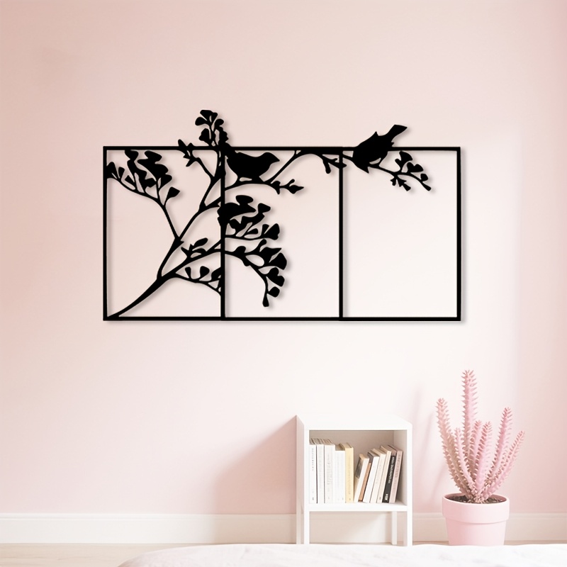 CIFBUY Metal Wall Art Bird Bra - Art Craft Zoo ulasan dan harga