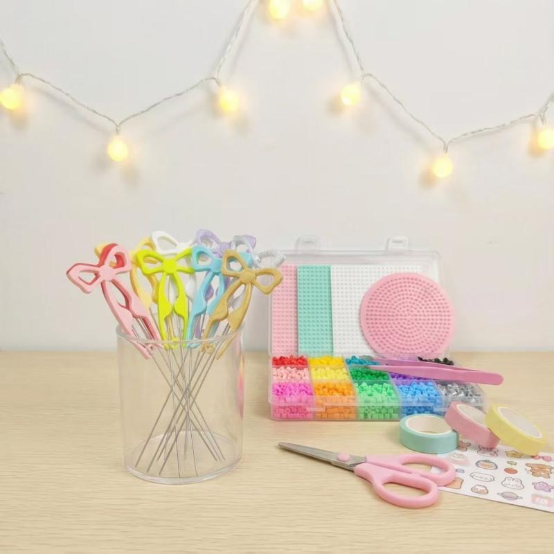 【CC】Cute Bow Beans Pen Multifu - Art Craft Education ulasan dan harga