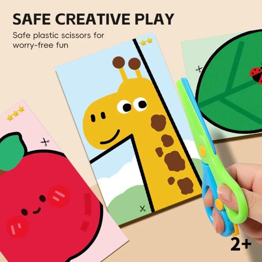 Safety Children Paper Cuttings - Art Craft Preschool ulasan dan harga