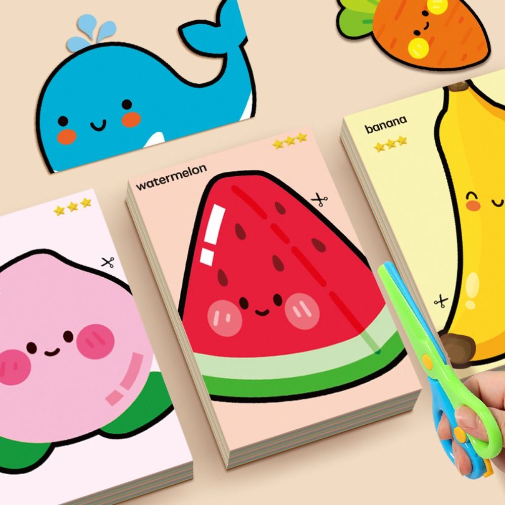 Safety Children Paper Cuttings - Art Craft Preschool ulasan dan harga