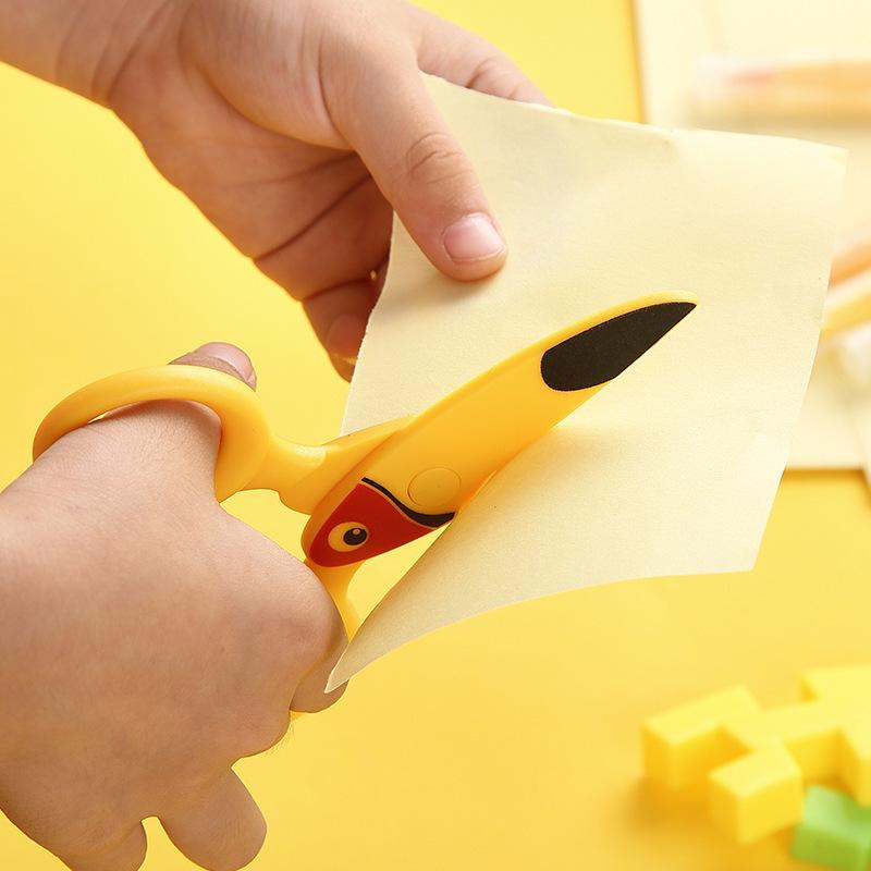 3Pcs Kids Plastic Scissors Cut - Art Craft Preschool ulasan dan harga
