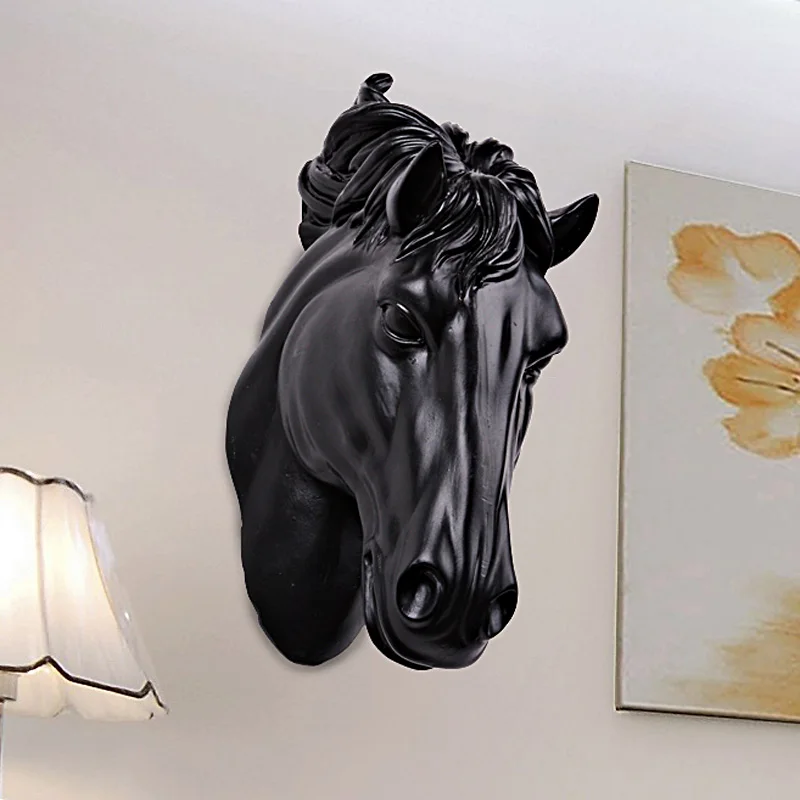 3D Resin Horse Head Wall Art S - Art Craft Horse ulasan dan harga