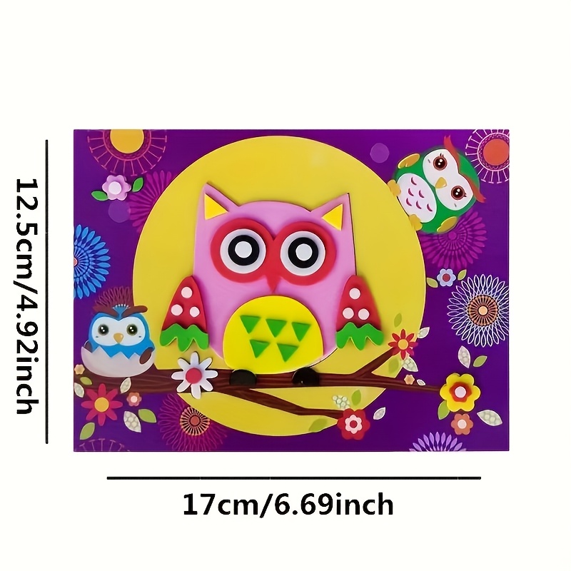 3D Stickers for Kids, Disposab - Art Craft Education ulasan dan harga
