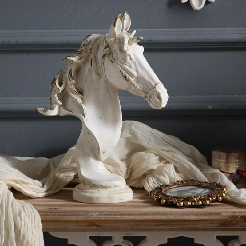 Creatice Sculptures Vintage We - Art Craft Horse ulasan dan harga