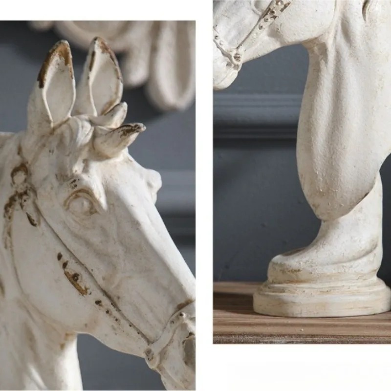 Creatice Sculptures Vintage We - Art Craft Horse ulasan dan harga