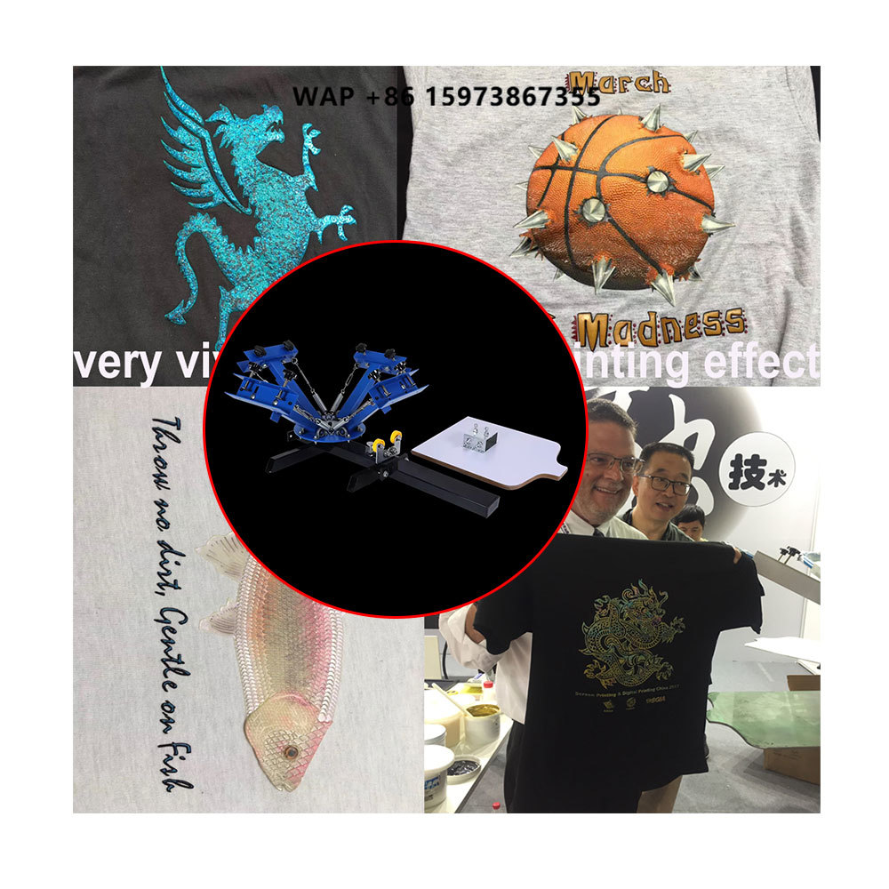 4 Color Silk Screen Printing P - Silk Screen Printing ulasan dan harga